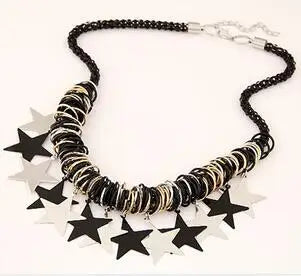 Vintage Gem Choker Necklace - Retro Statement Jewelry