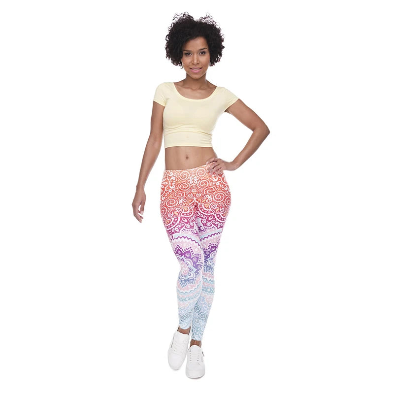 High-Waisted Stretch Yoga Leggings