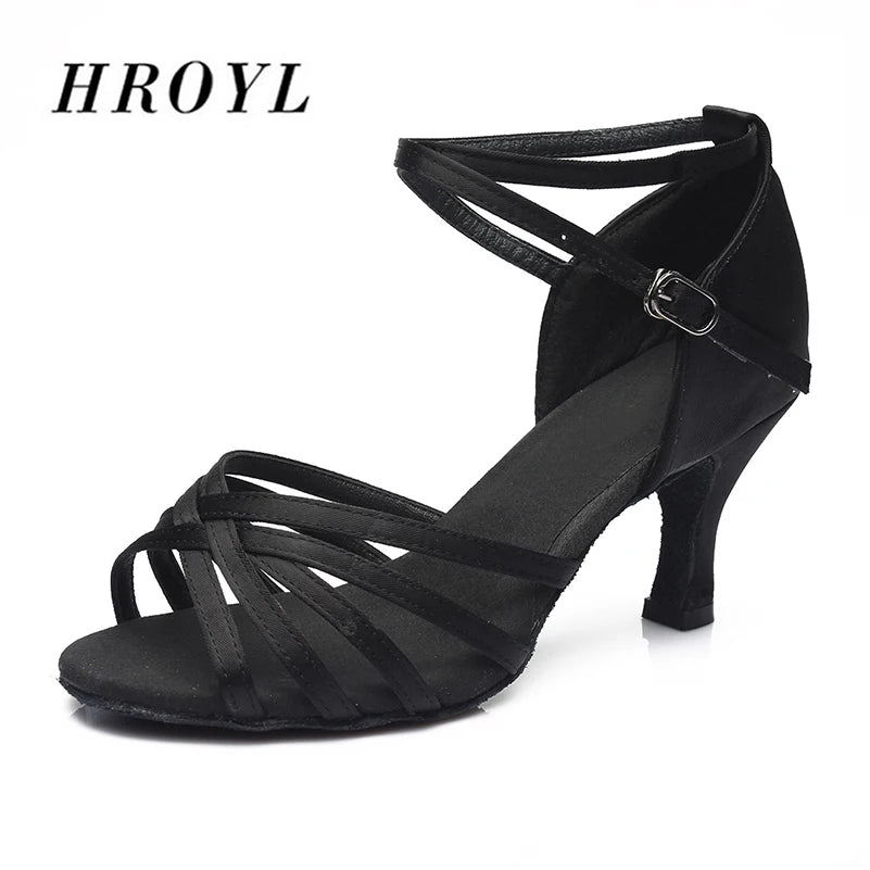 Premium Latin Dance Heels - Professional Ballroom Shoes