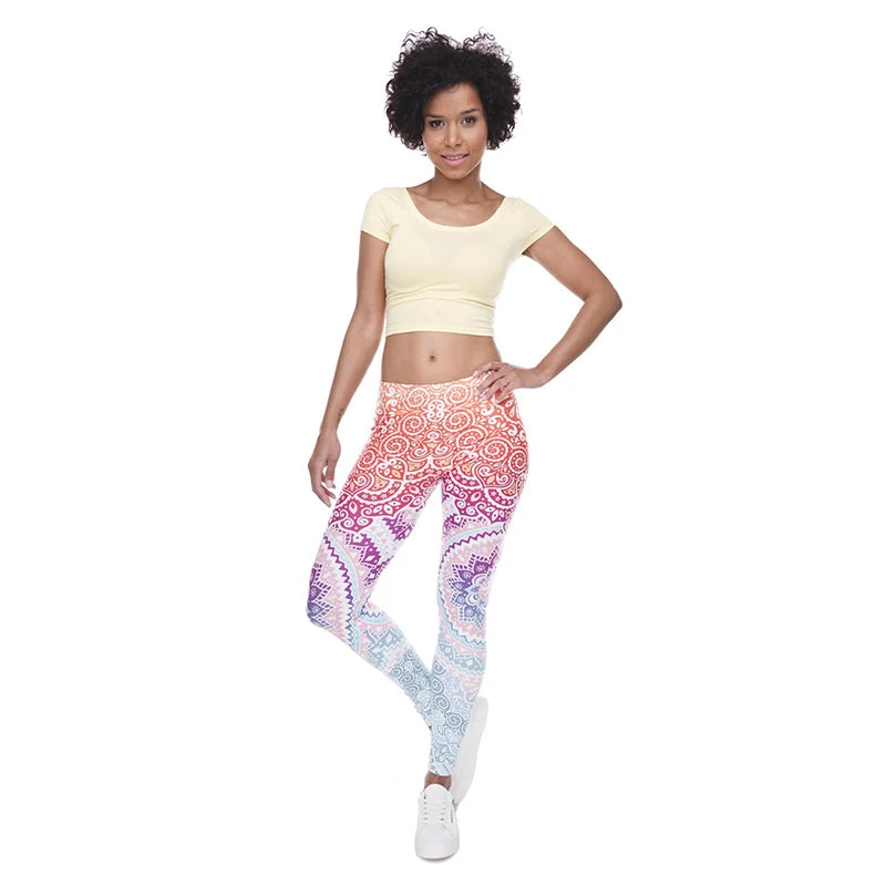 High-Waisted Stretch Yoga Leggings