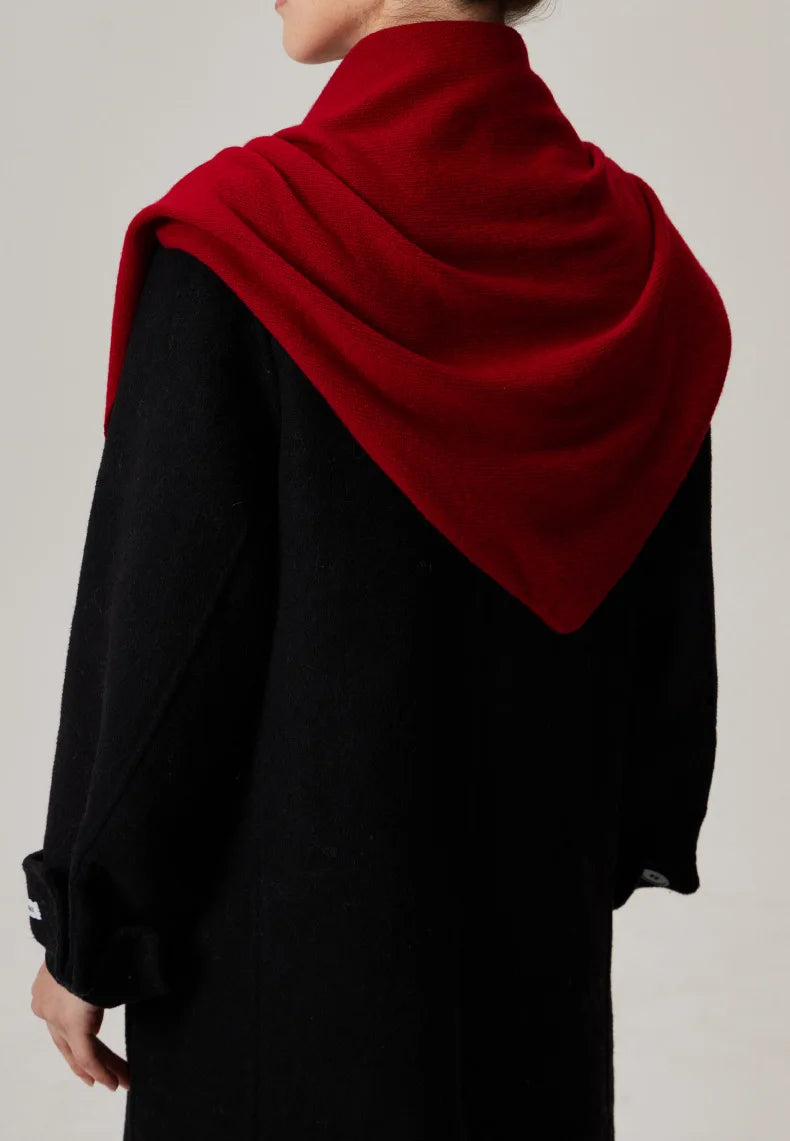 Premium Knitted Winter Scarf - Cozy Solid Color Wrap
