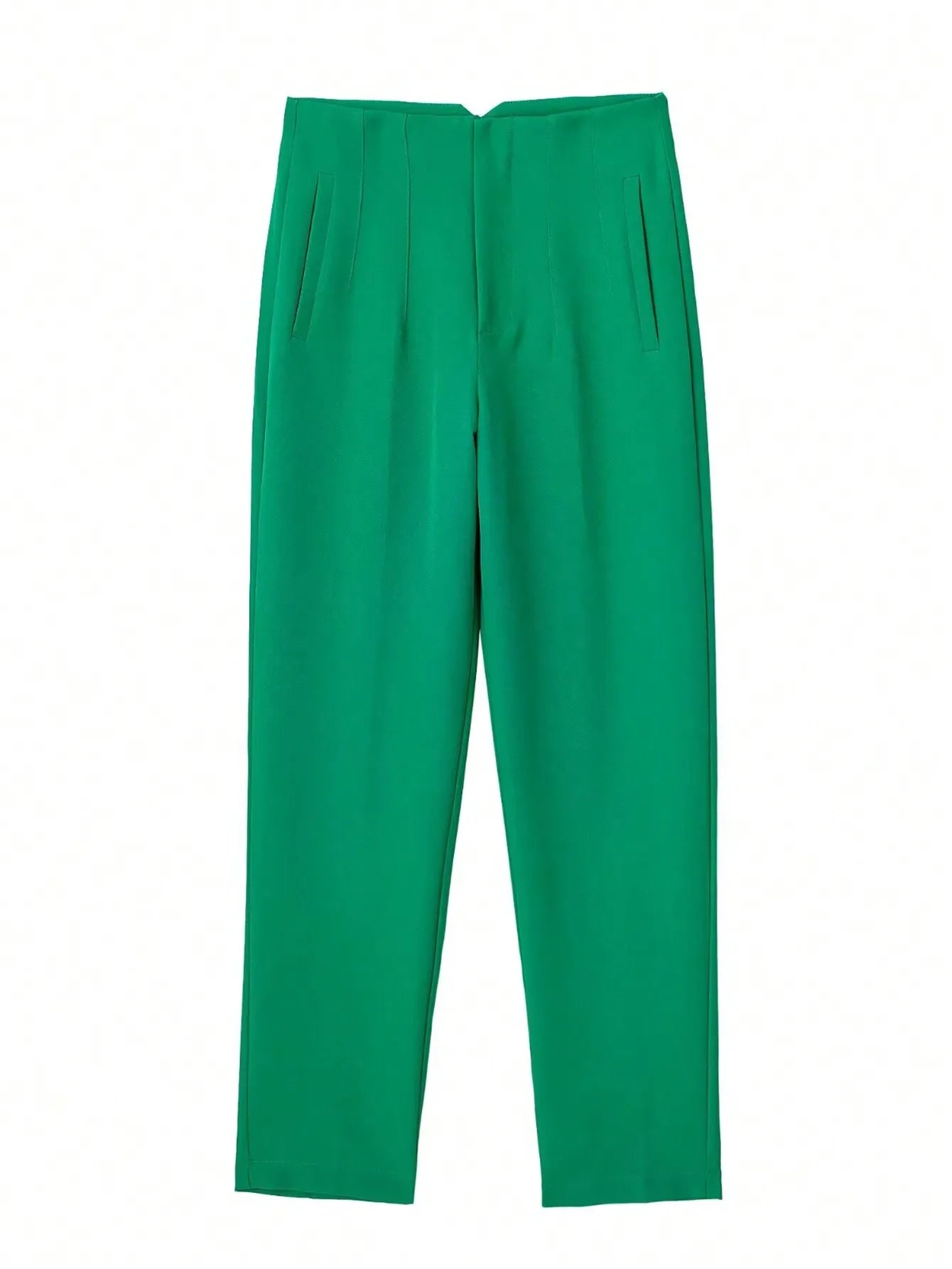 Slim High-Waist Pencil Pants - Chic Office Trousers
