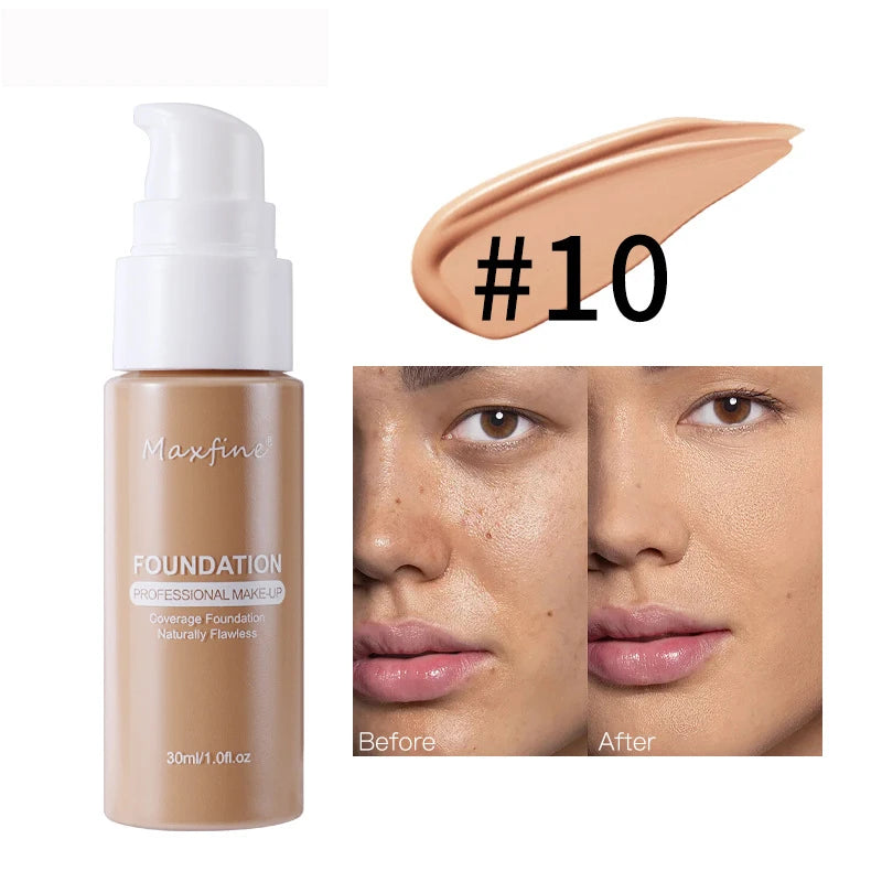 Liquid Foundation - Waterproof Full-Coverage Concealer