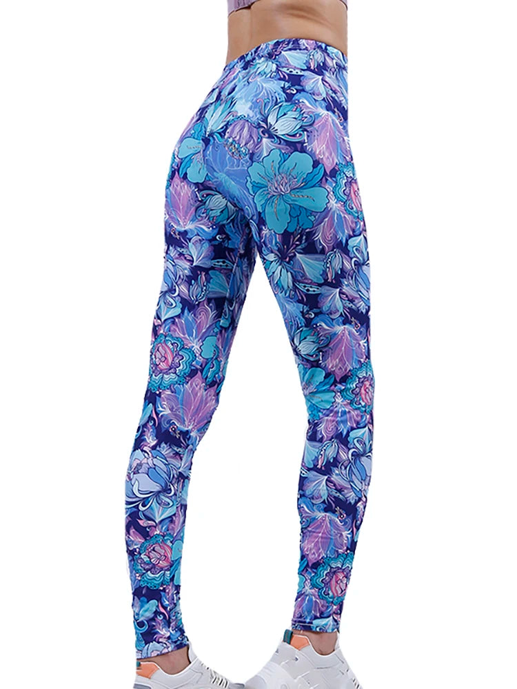 Printed Fashion Leggings - Stretch Everyday Comfort Fit