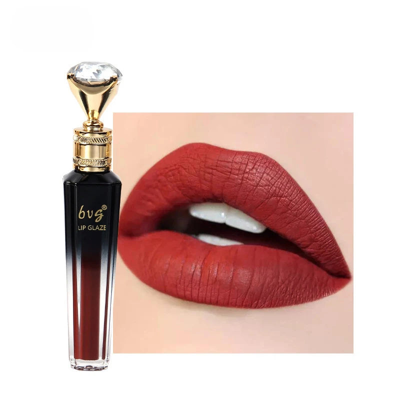 Velvet Matte Lip Gloss - Moisturizing Waterproof Color