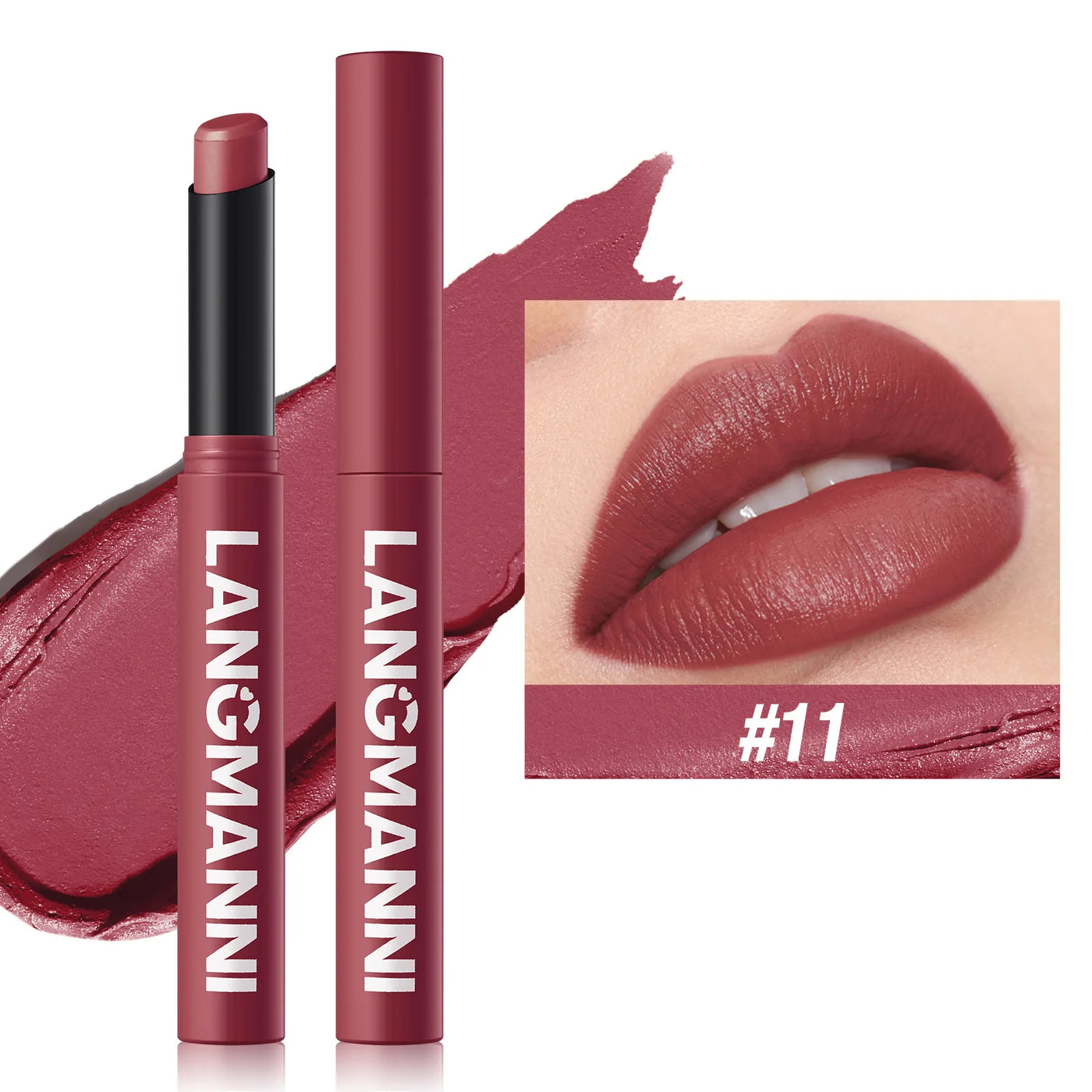 Velvet Matte Lip Gloss - Moisturizing Waterproof Color