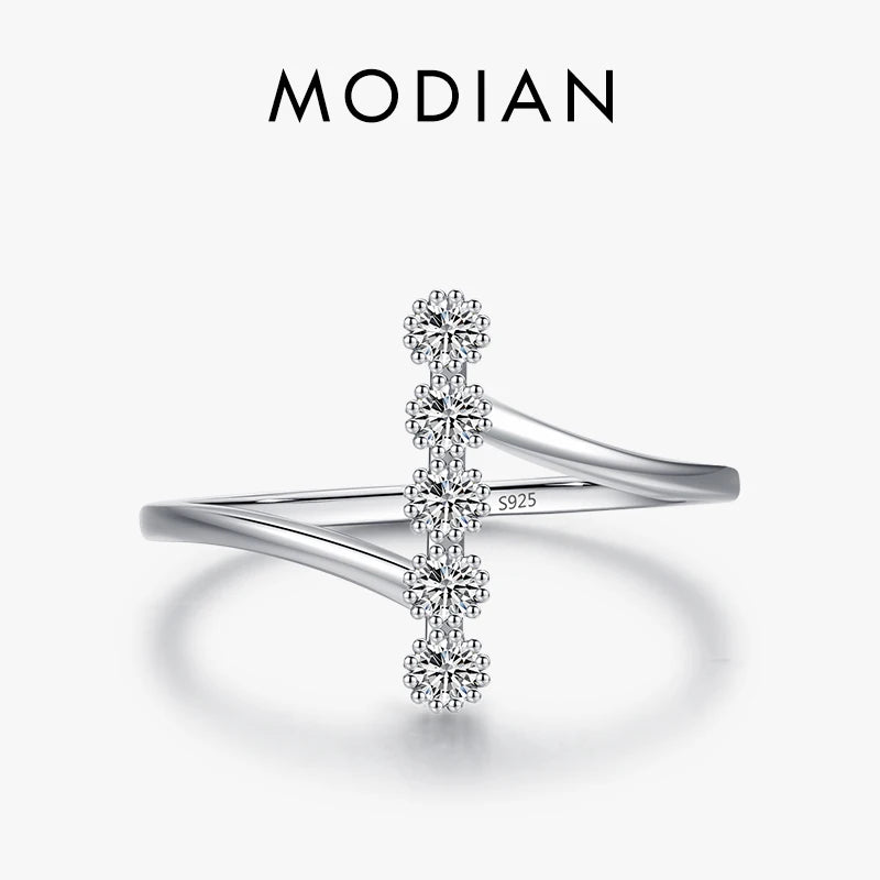 Luxury Engagement Ring - 925 Sterling Silver Bridal Jewelry