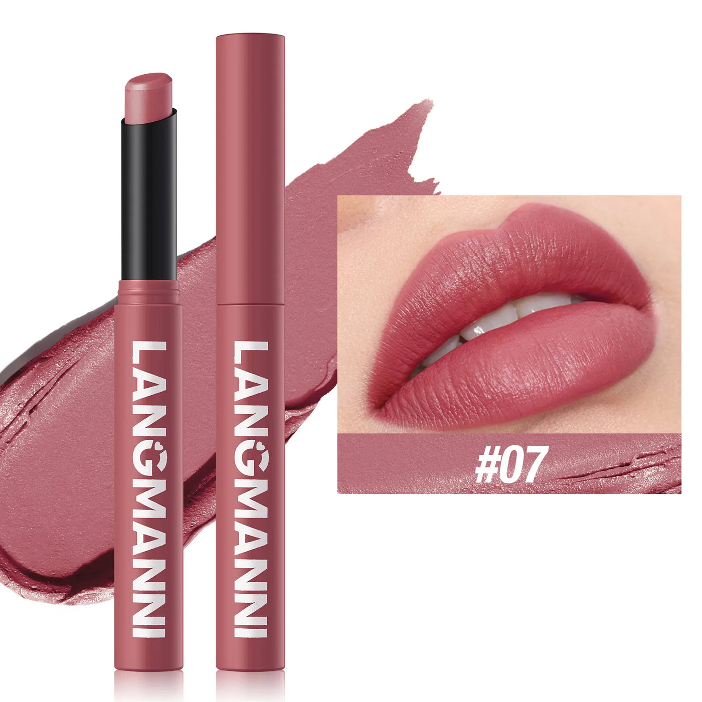 Velvet Matte Lip Gloss - Moisturizing Waterproof Color