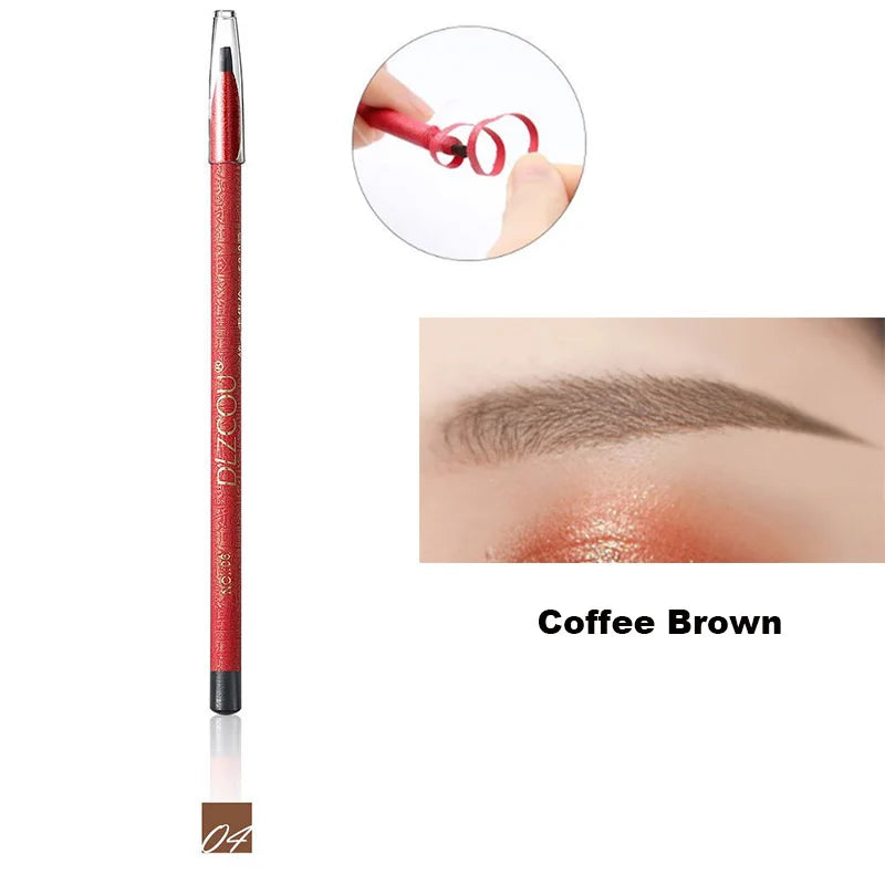 Waterproof Eyebrow Pencil - Long-Lasting Natural Brow Definition