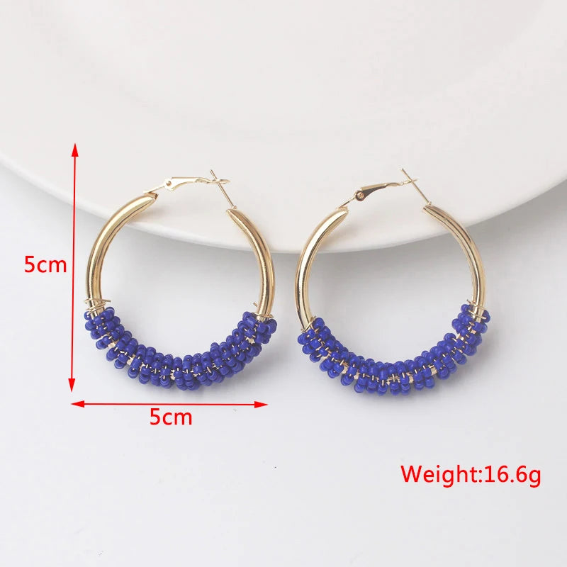 Geometric Dangle Earrings