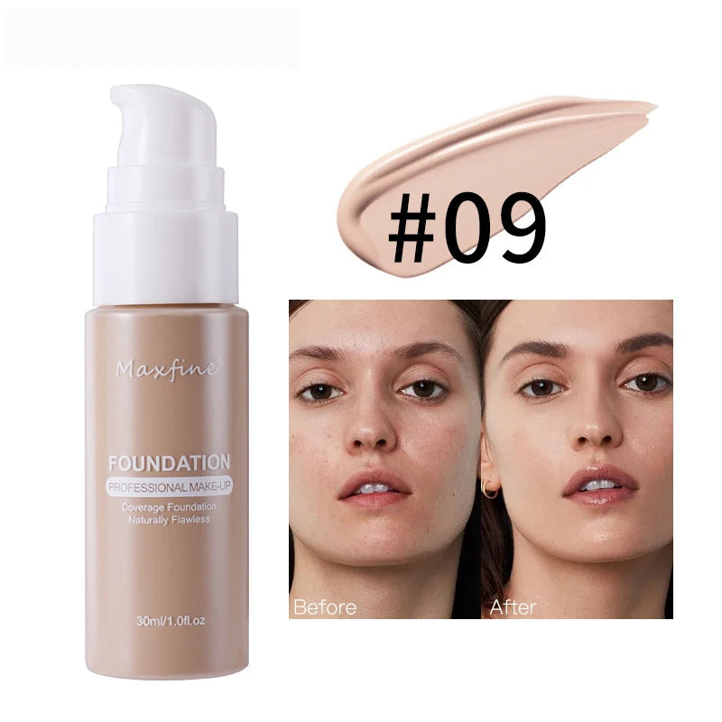 Liquid Foundation - Waterproof Full-Coverage Concealer