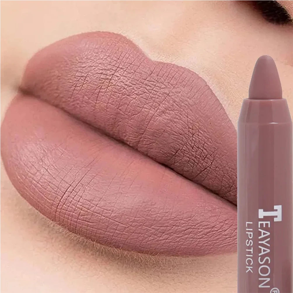Velvet Matte Lipstick - Long-Lasting Waterproof Color
