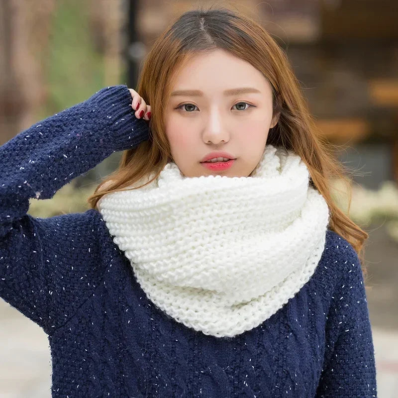 Premium Knitted Winter Scarf - Soft Warm Statement Wrap