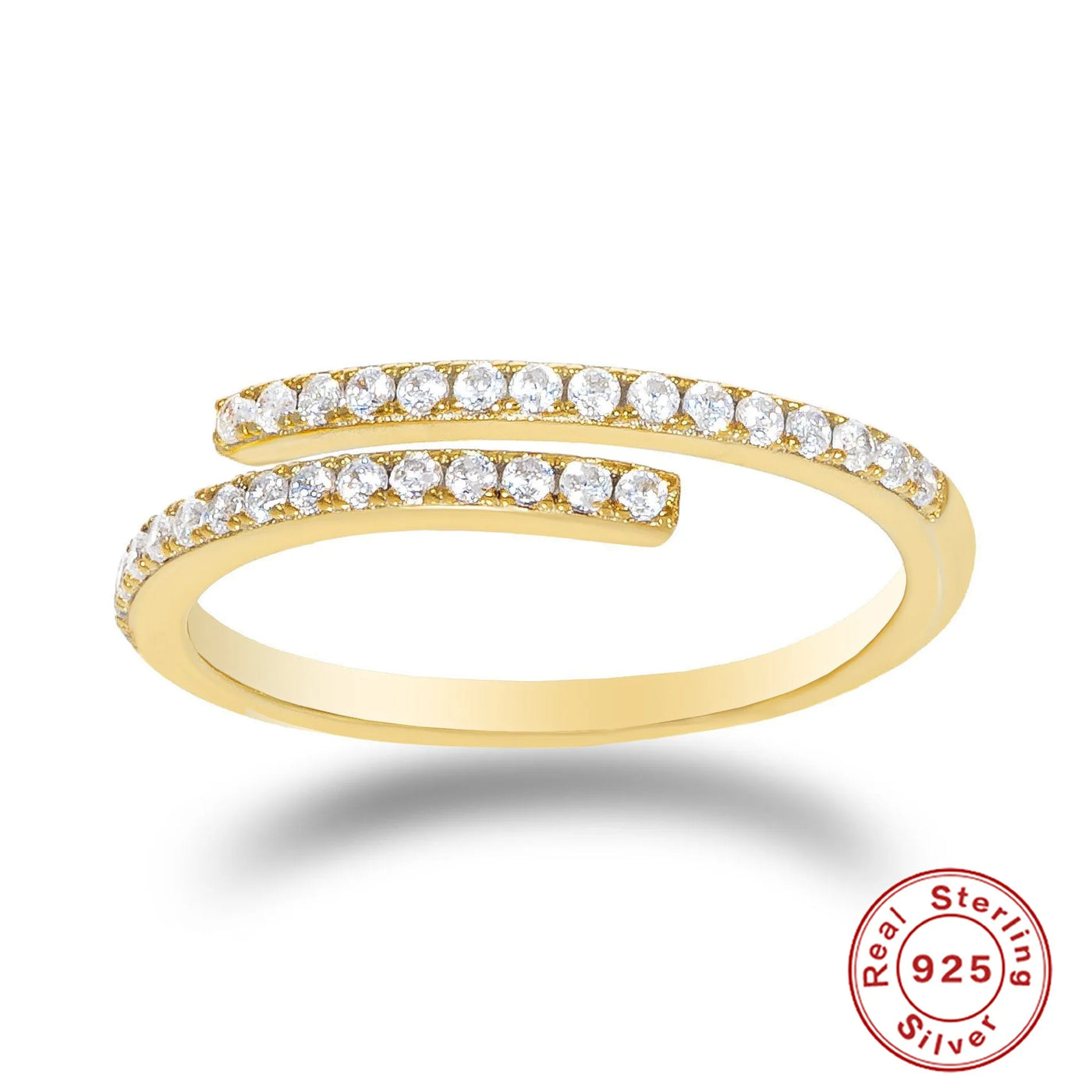 Premium Snake Adjustable Ring - 925 Sterling Silver