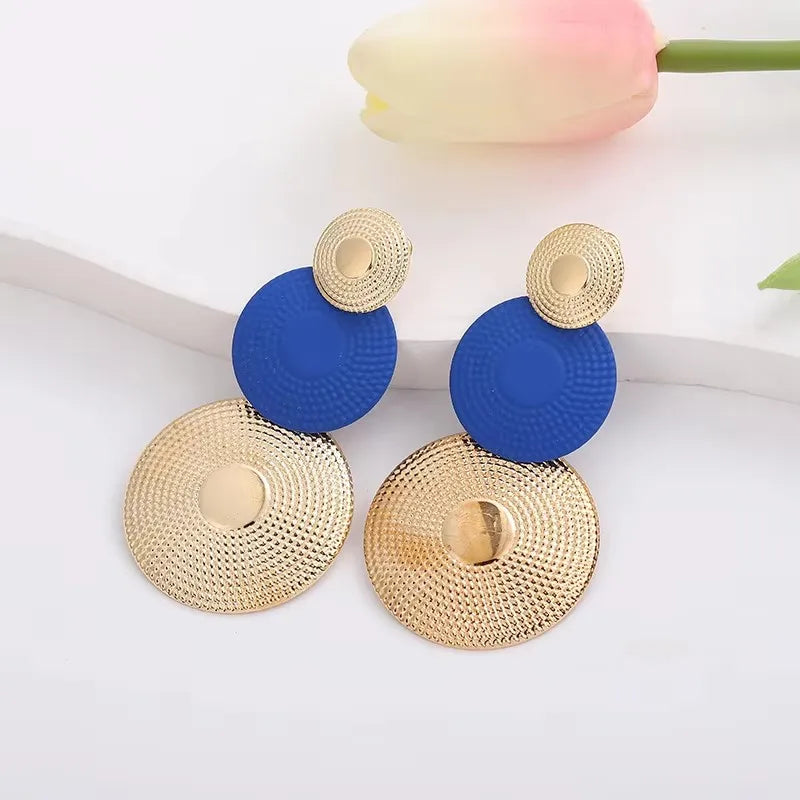 Geometric Dangle Earrings