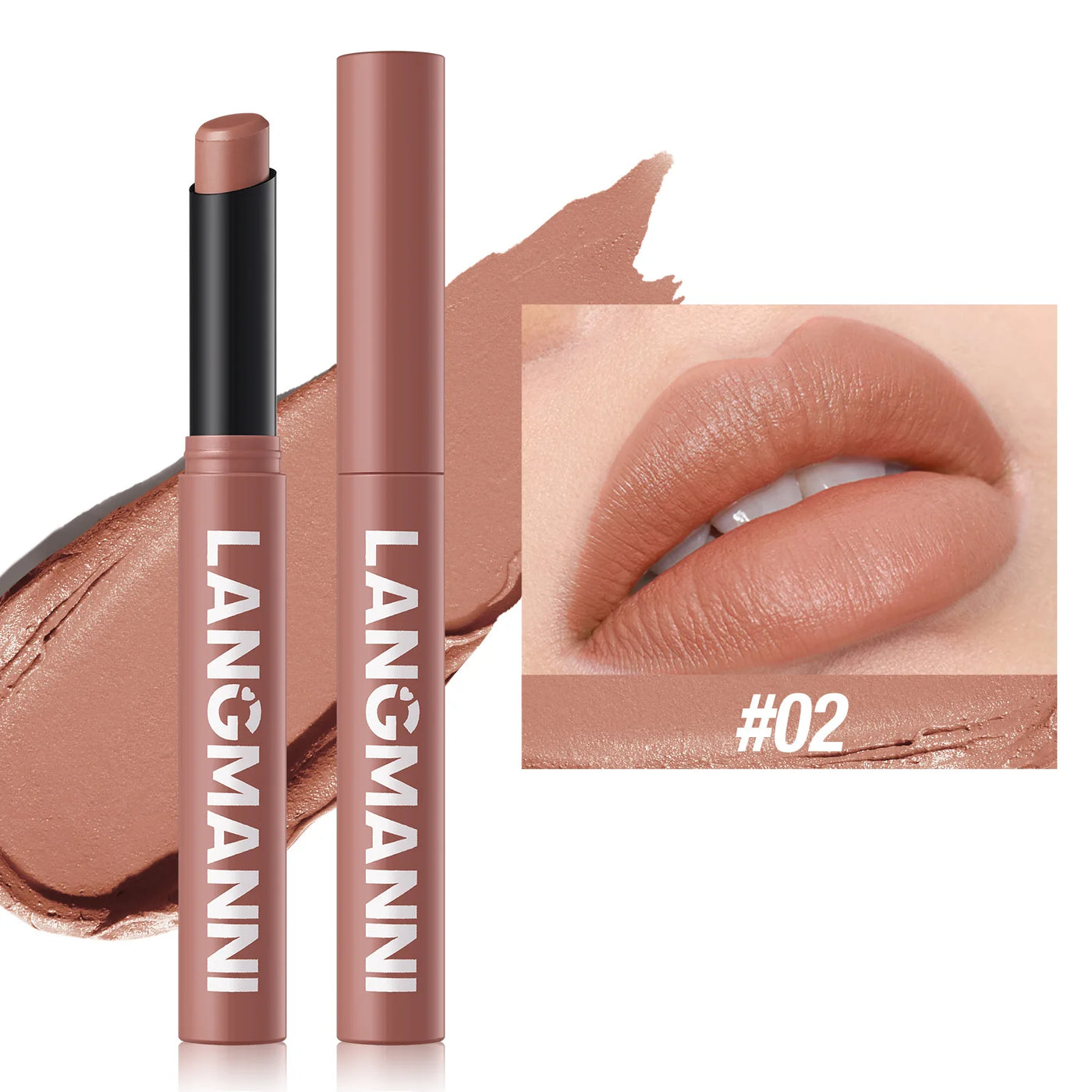 Velvet Matte Lip Gloss - Moisturizing Waterproof Color