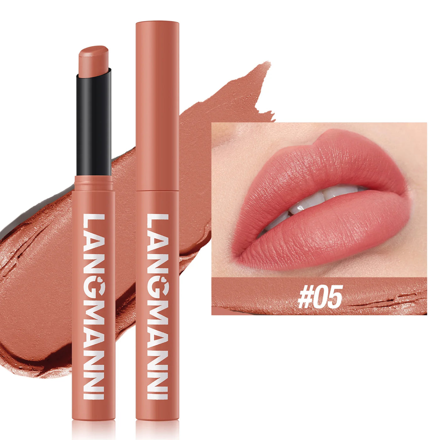 Velvet Matte Lip Gloss - Moisturizing Waterproof Color