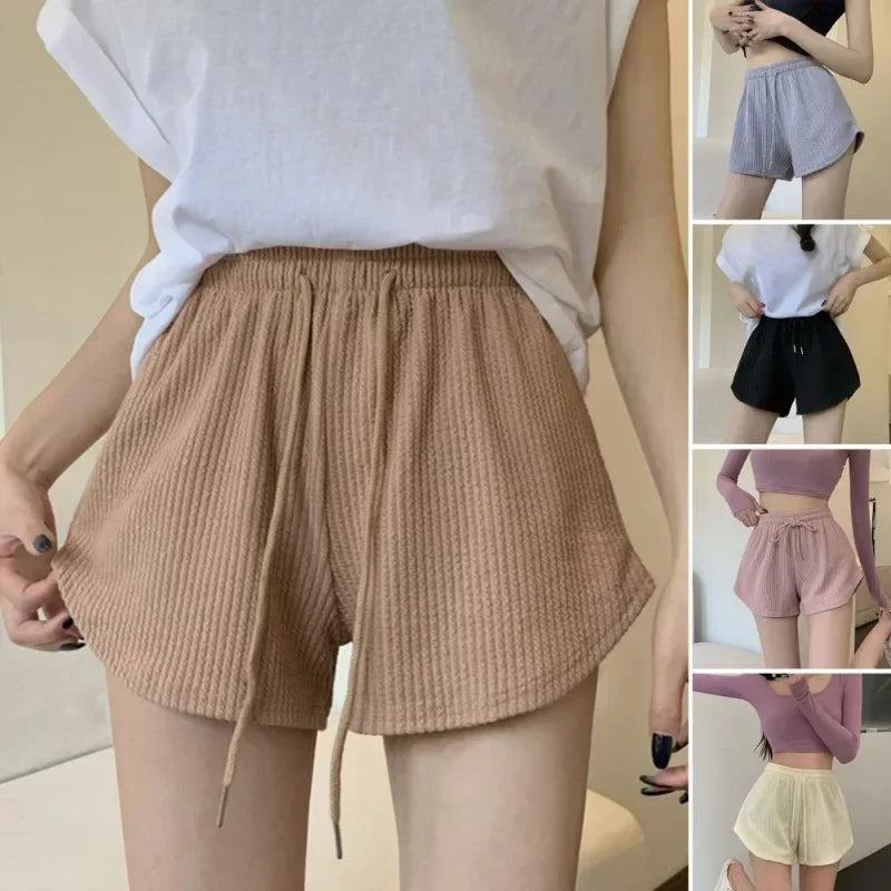 Premium Drawstring Sport Shorts - Wide Leg Running Style