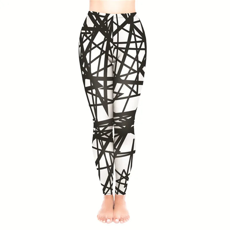 High-Waisted Stretch Yoga Leggings