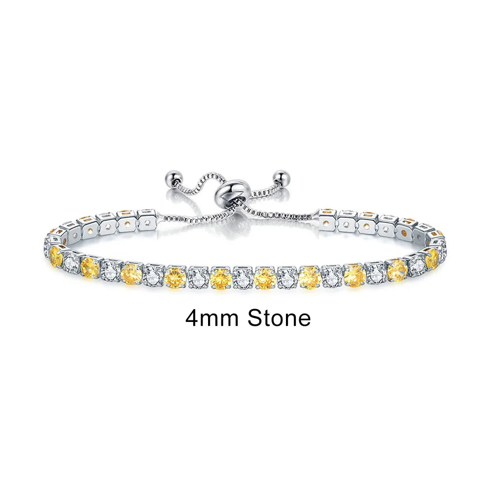 Colorful Tennis Bracelet