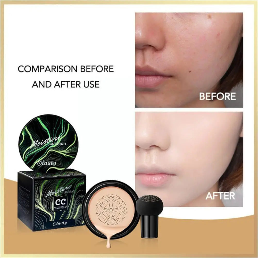 Air Cushion CC Cream Foundation - Hydrating Full-Coverage Concealer