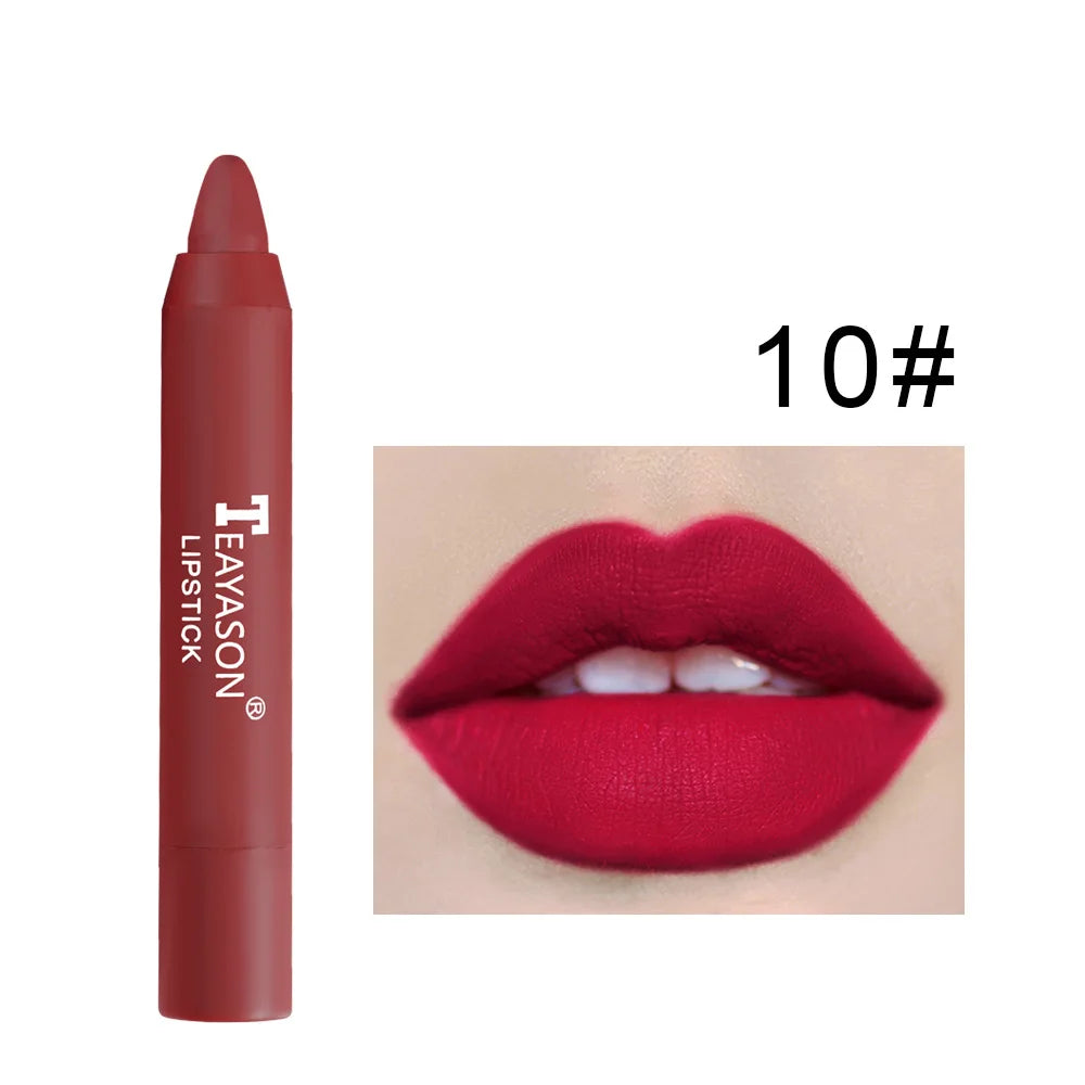 Velvet Matte Lipstick - Long-Lasting Waterproof Color
