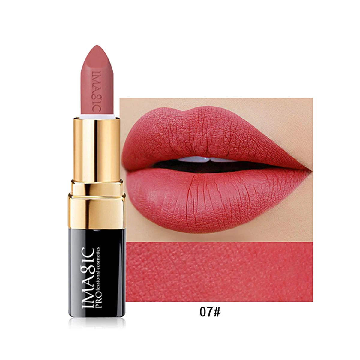 12-Color Matte Lipstick Set - Long-Lasting Waterproof Velvet Finish