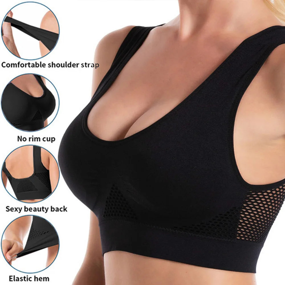 Supportive Breathable Sports Bra