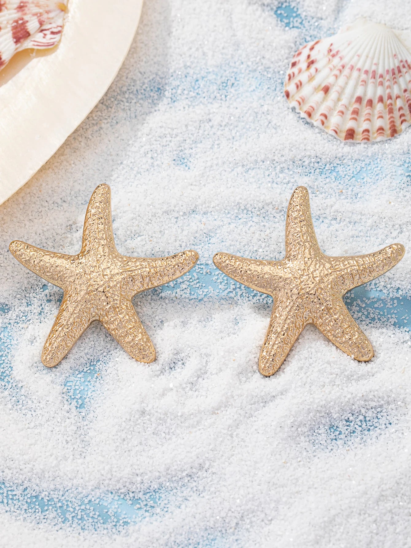 Starfish Stud Earrings - Elegant Jewelry