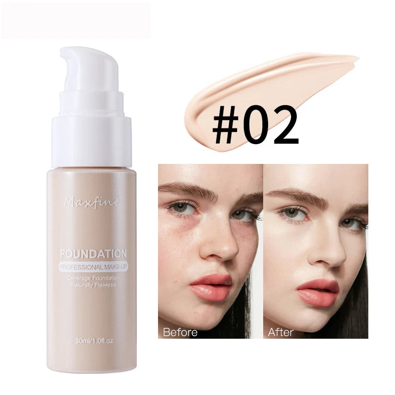 Liquid Foundation - Waterproof Full-Coverage Concealer