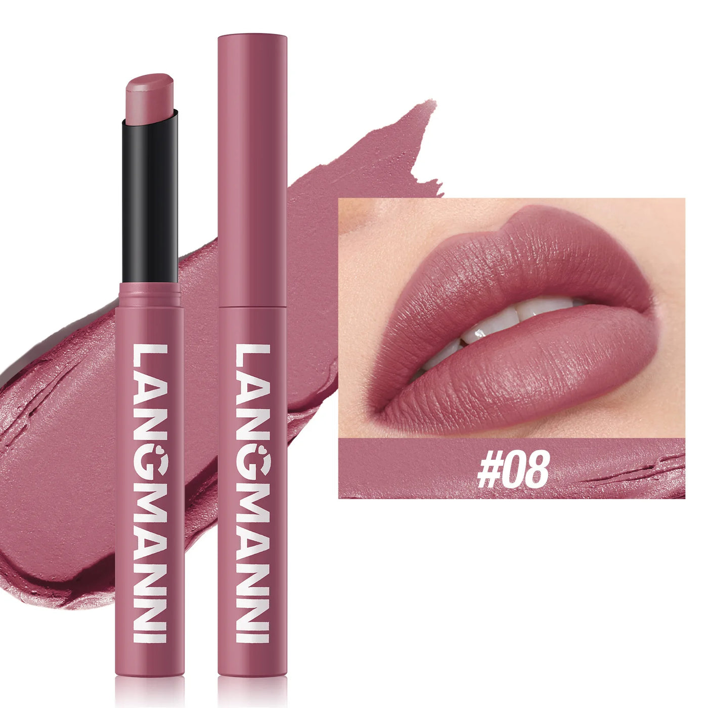 Velvet Matte Lip Gloss - Moisturizing Waterproof Color