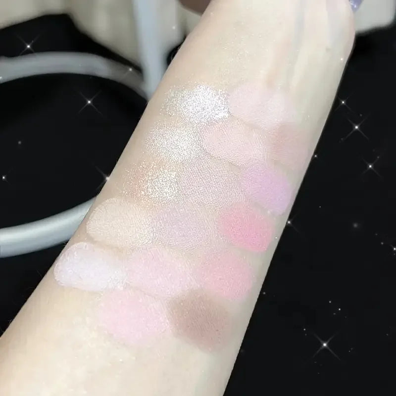 16-Color Eyeshadow Palette - Matte & Shimmer Pigment Collection
