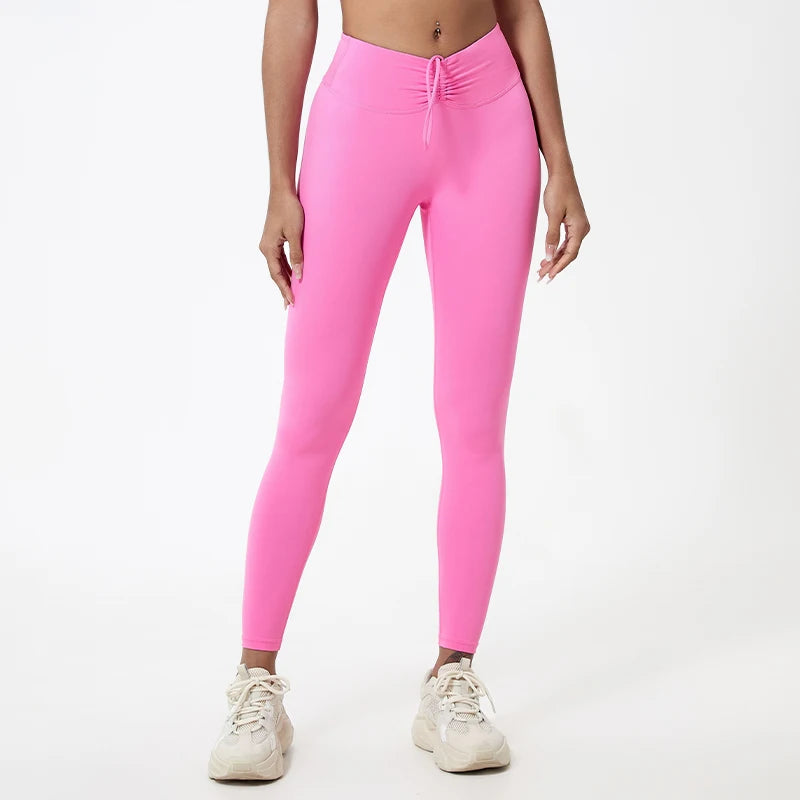 High-Waisted Stretch Yoga Leggings