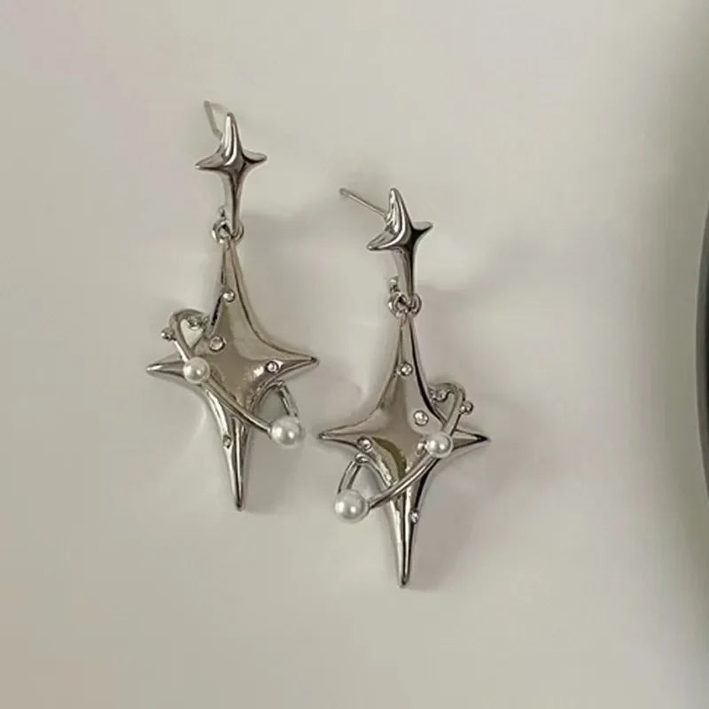 Crystal Drop Earrings - Statement Jewelry