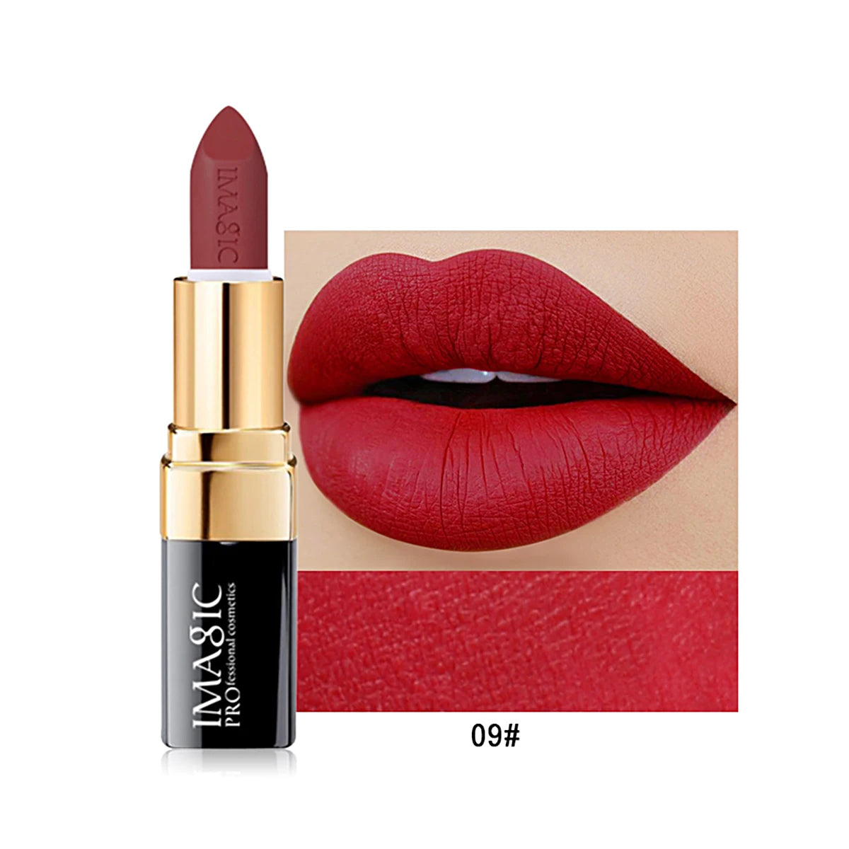 12-Color Matte Lipstick Set - Long-Lasting Waterproof Velvet Finish