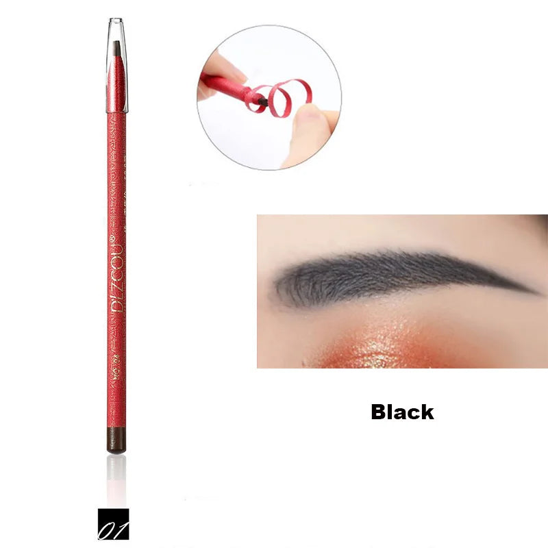 Waterproof Eyebrow Pencil - Long-Lasting Natural Brow Definition