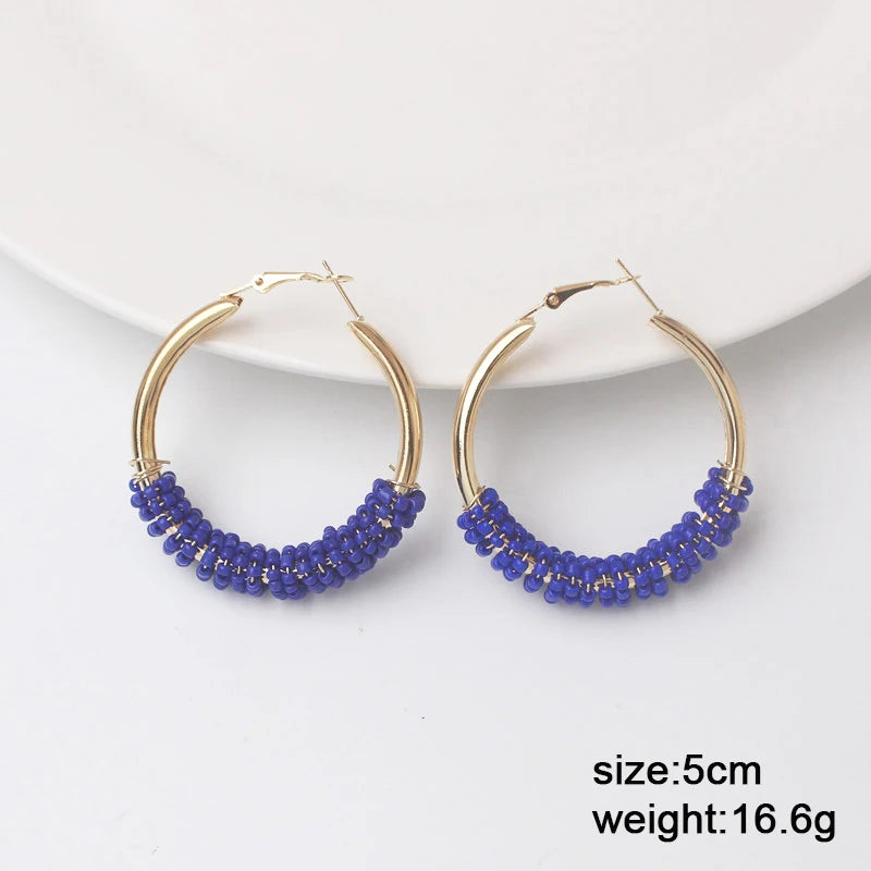 Geometric Dangle Earrings