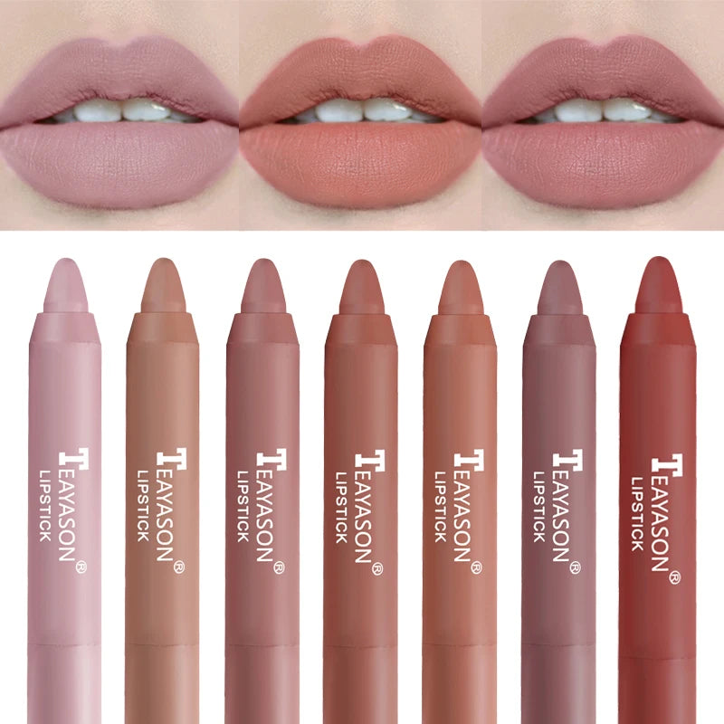 Velvet Matte Lipstick - Long-Lasting Waterproof Color