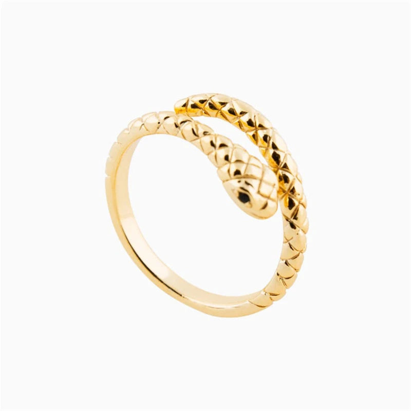 Premium Snake Adjustable Ring - 925 Sterling Silver