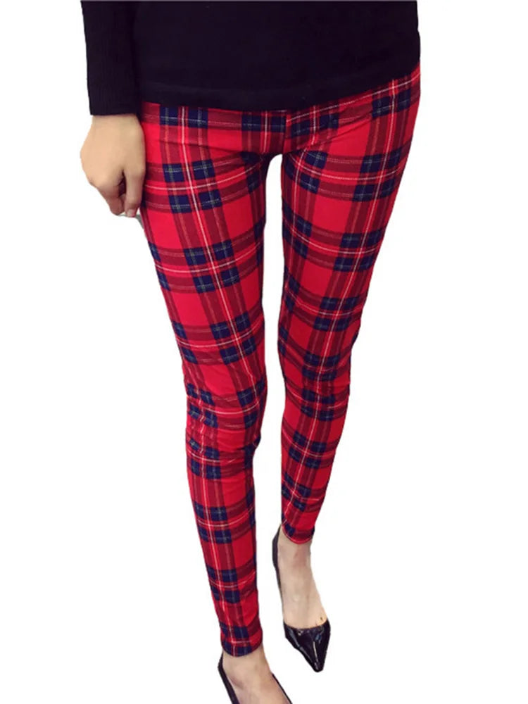 Printed Fashion Leggings - Stretch Everyday Comfort Fit