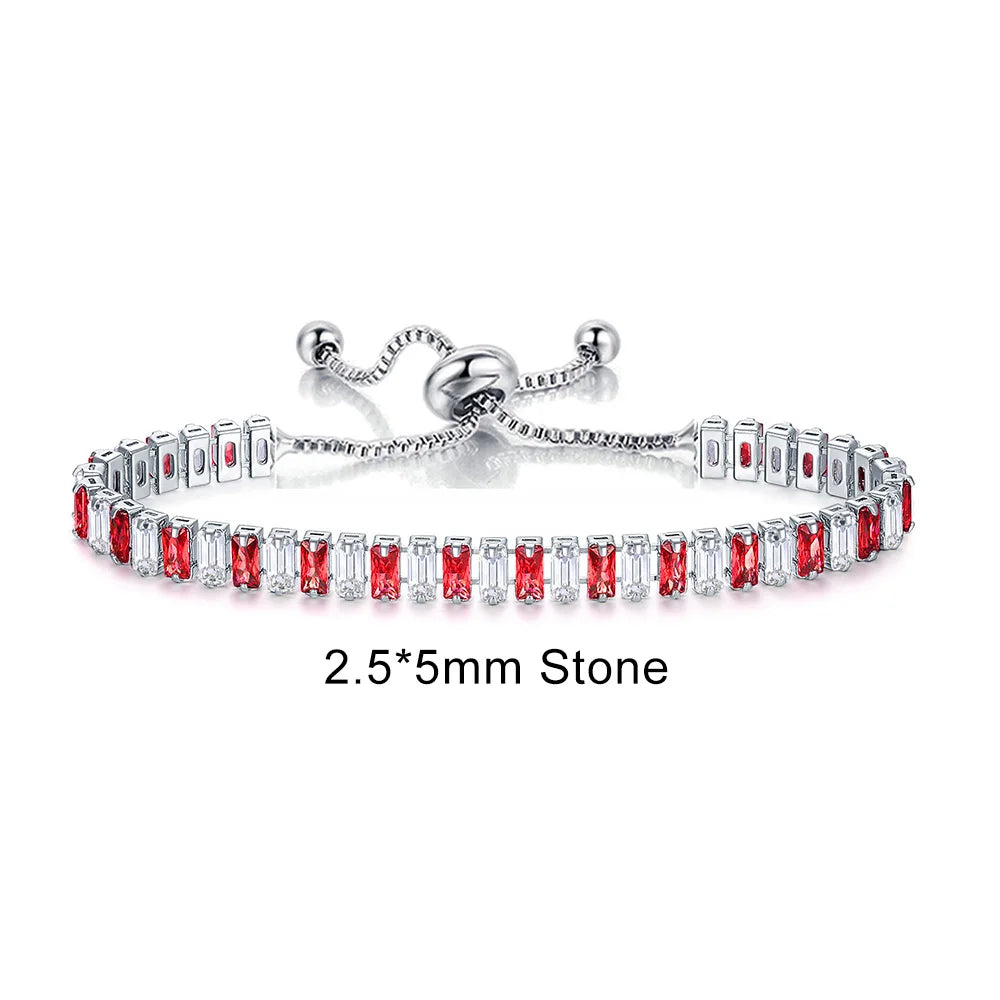 Colorful Tennis Bracelet