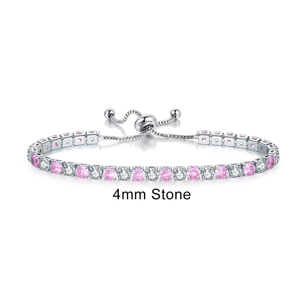 Colorful Tennis Bracelet