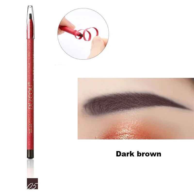 Waterproof Eyebrow Pencil - Long-Lasting Natural Brow Definition