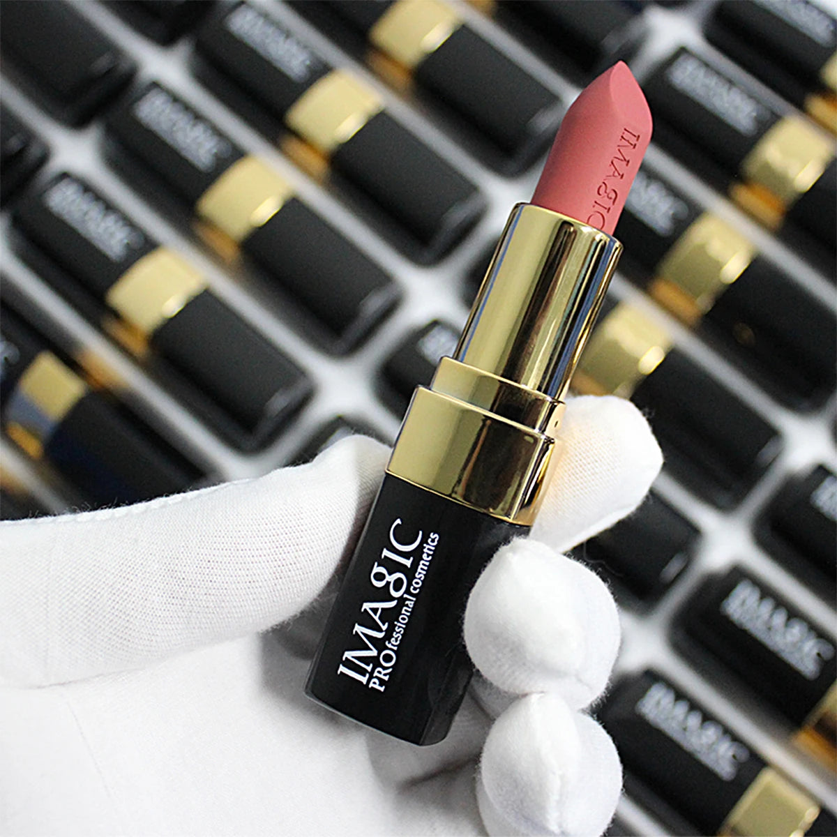 12-Color Matte Lipstick Set - Long-Lasting Waterproof Velvet Finish