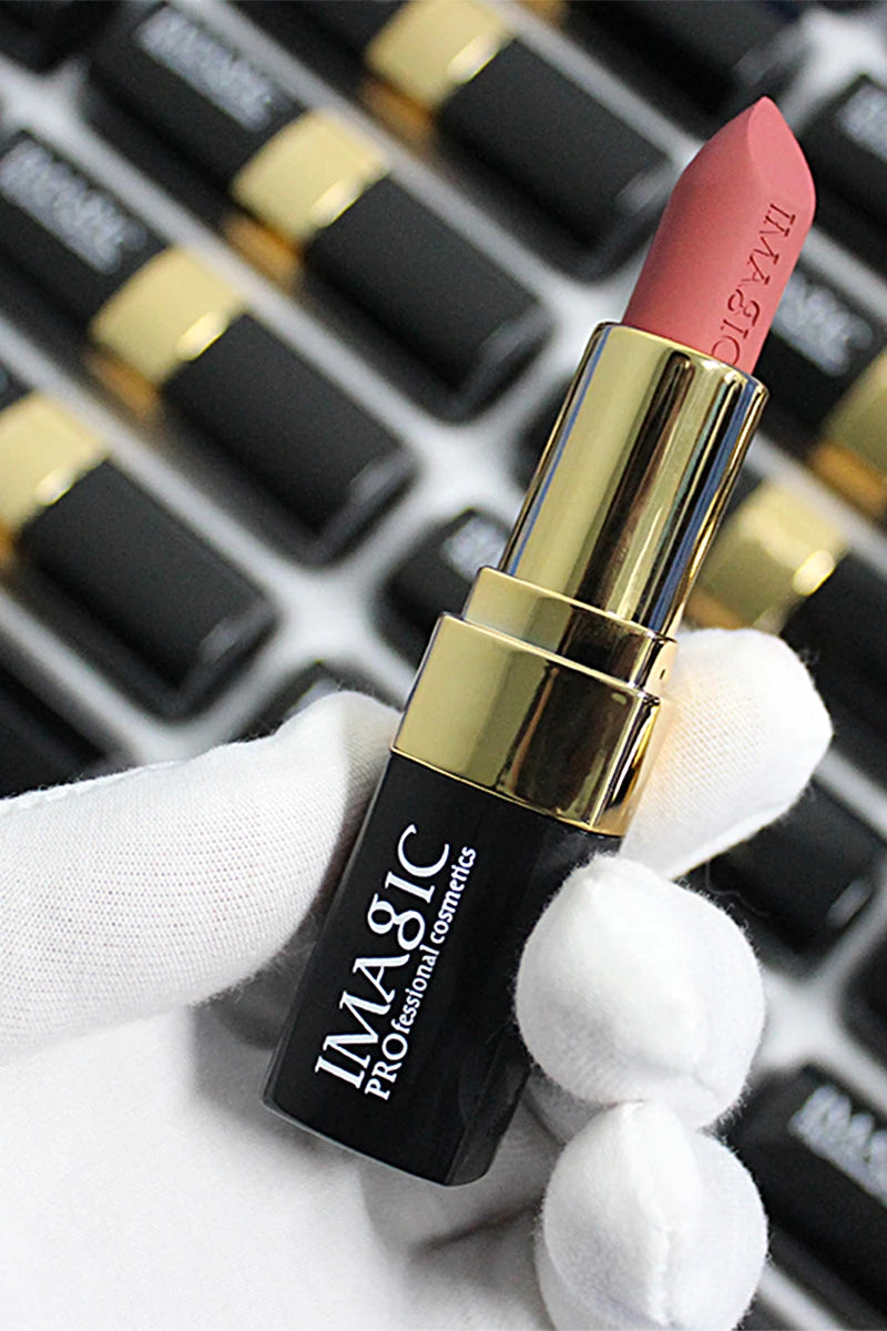 12-Color Matte Lipstick Set - Long-Lasting Waterproof Velvet Finish