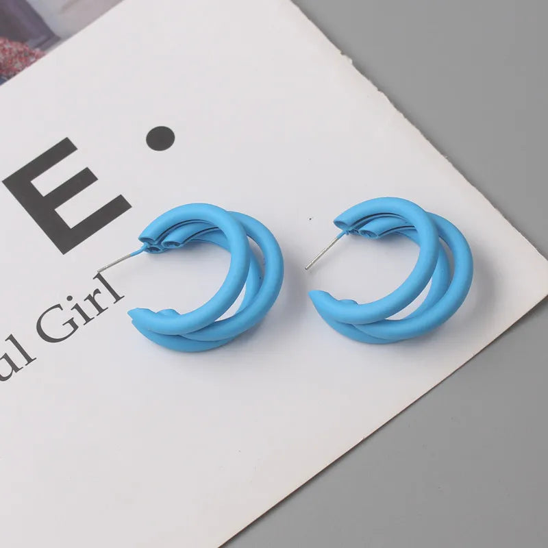 Geometric Dangle Earrings