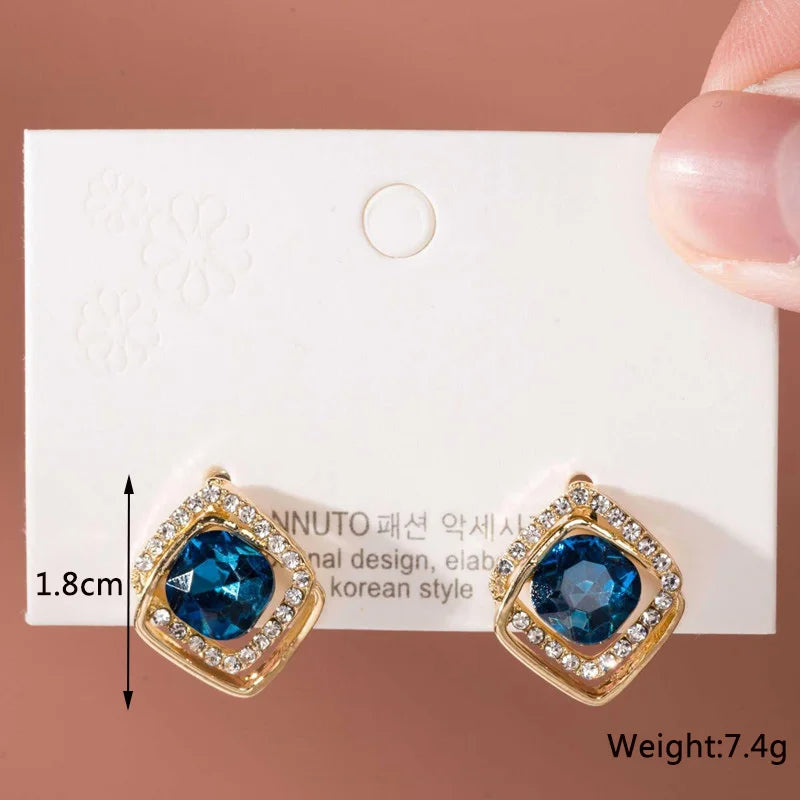 Geometric Dangle Earrings