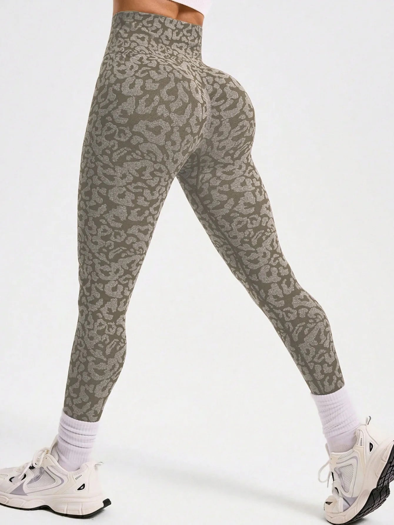 High-Waisted Seamless Yoga Leggings
