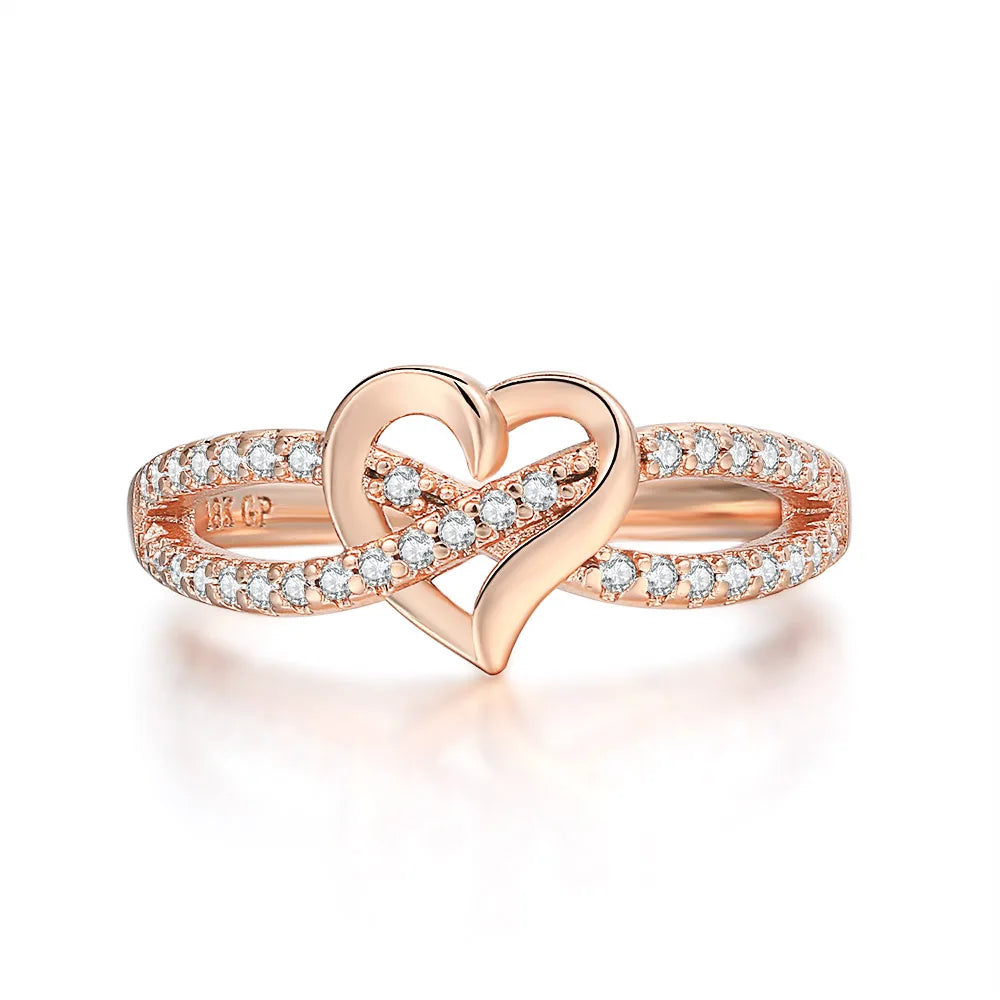 Luxury Engagement Ring - Two-Tone Bridal Jewelry