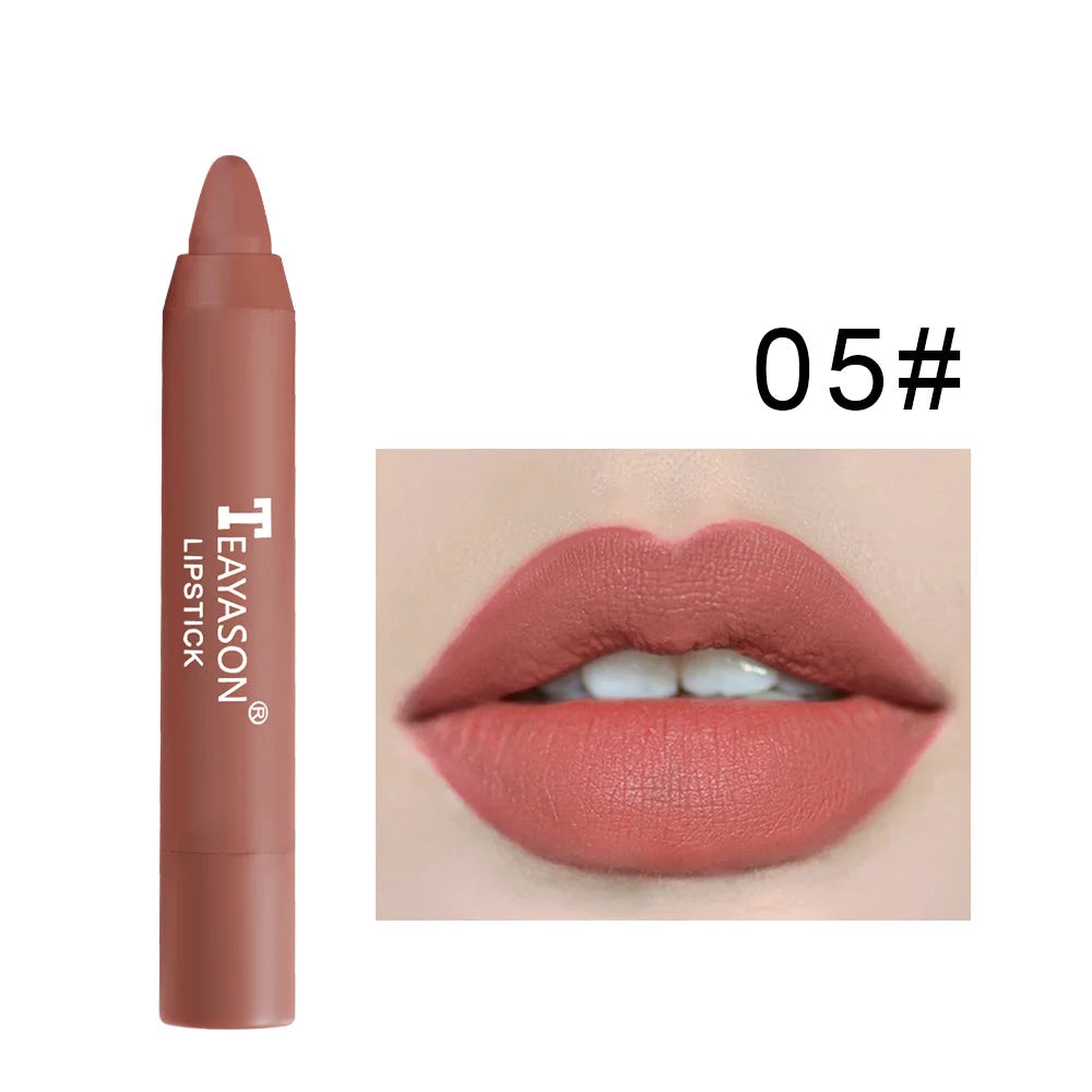 Velvet Matte Lipstick - Long-Lasting Waterproof Color